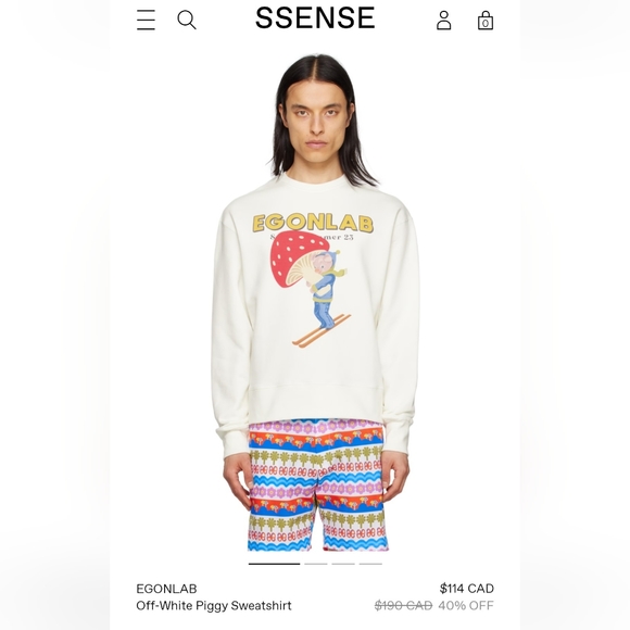 Unisex Egonlab Sweatshirt - Picture 2 of 9